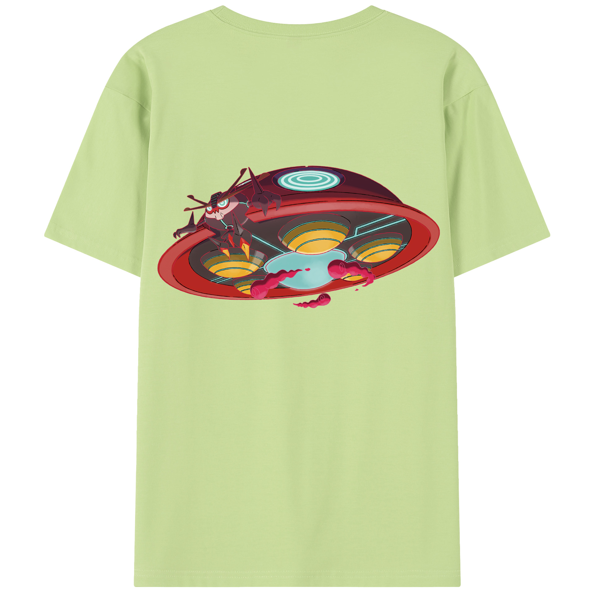 （画像用） ポケットモンスター Pokémon 綿100％半袖Tシャツ（背面プリント）